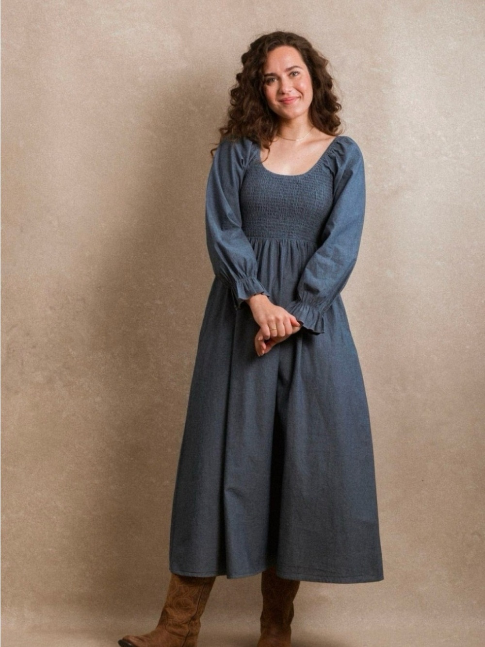 Neuflora Gentry Dress Chambray